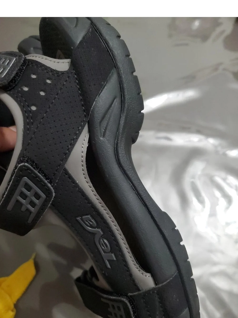 Teva Men's Black and Gray Outdoor Sport Sandals